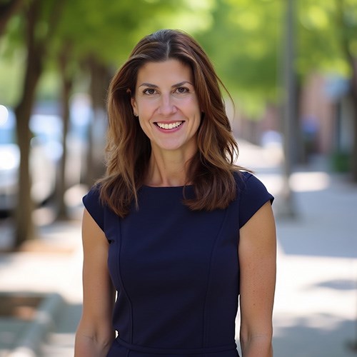 Headshot of NYRR Board of Directors member Barbara Trencher