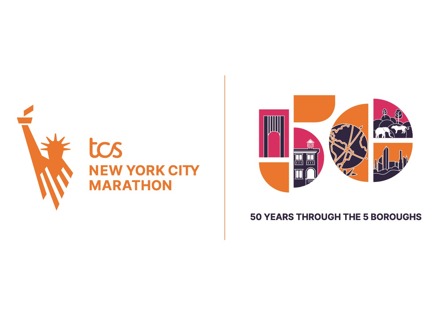 TCS New York City Marathon 50 Years through the 5 Boroughs