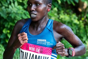 Aliphine Tuliamuk running