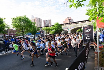 Rising Stage 3 runners at the start line
