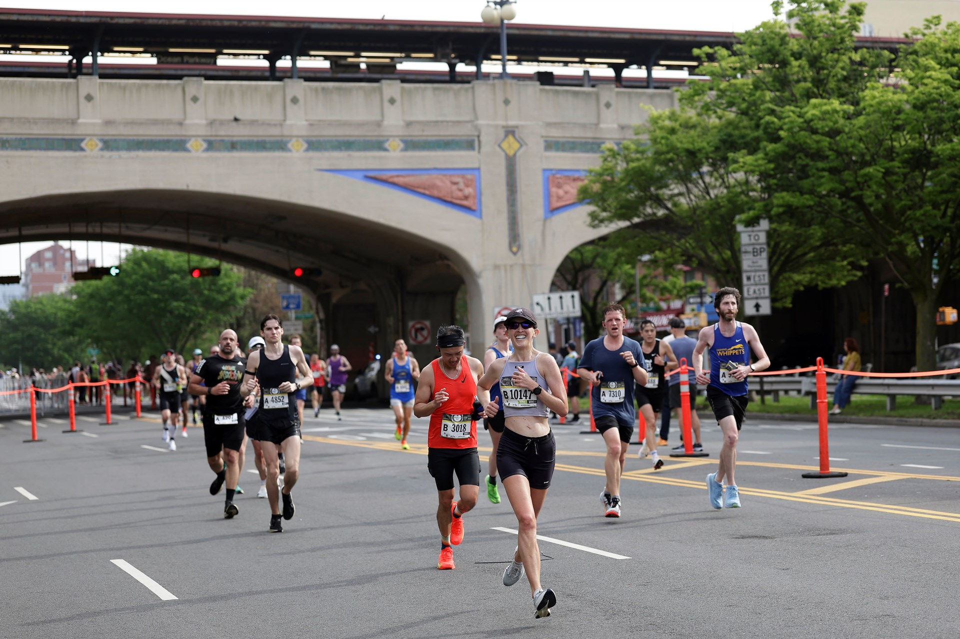 Runners at the RBC Brooklyn Half
