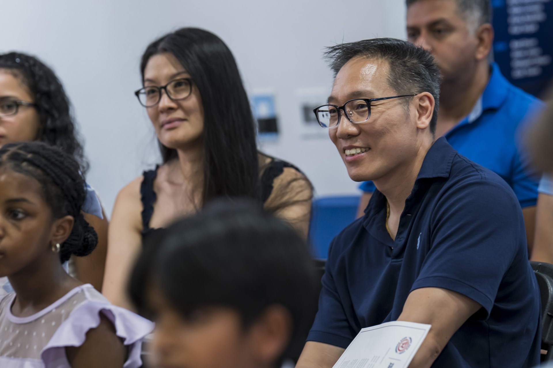 People in the audience at the youth ambassador graduation