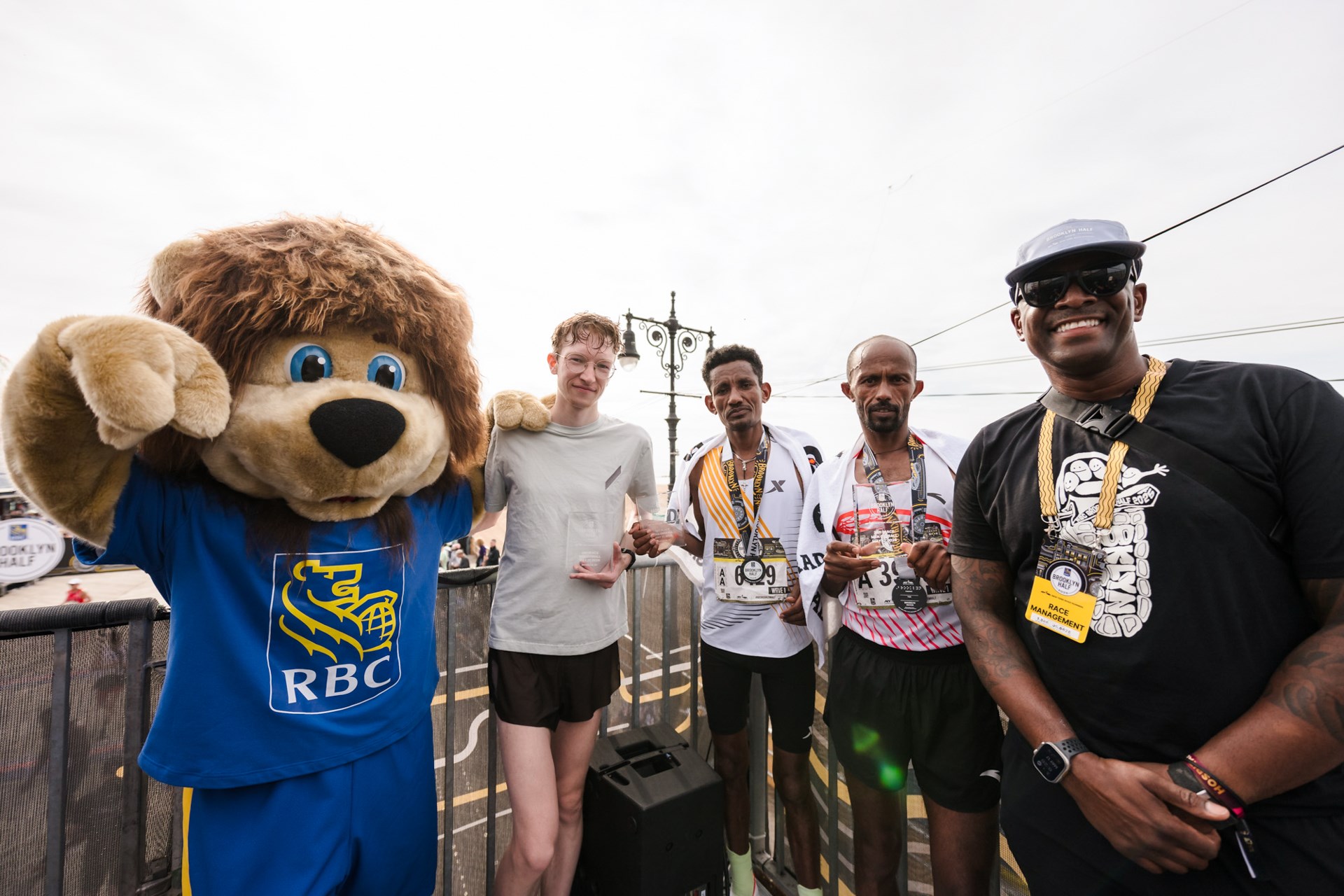 Nearly 28,500 finishers crossing the 2025 RBC Brooklyn Half