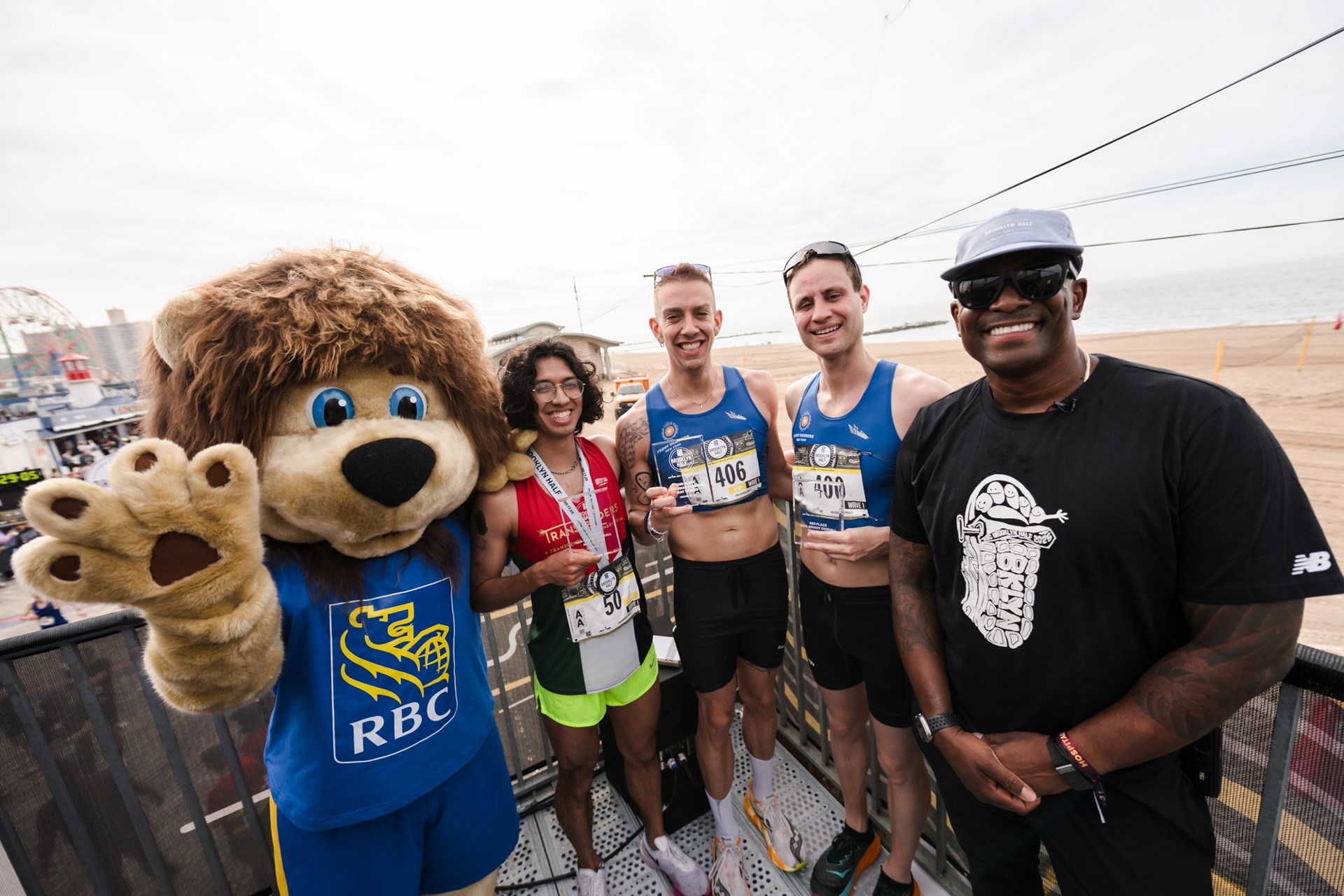 Nearly 28,500 finishers crossing the 2025 RBC Brooklyn Half