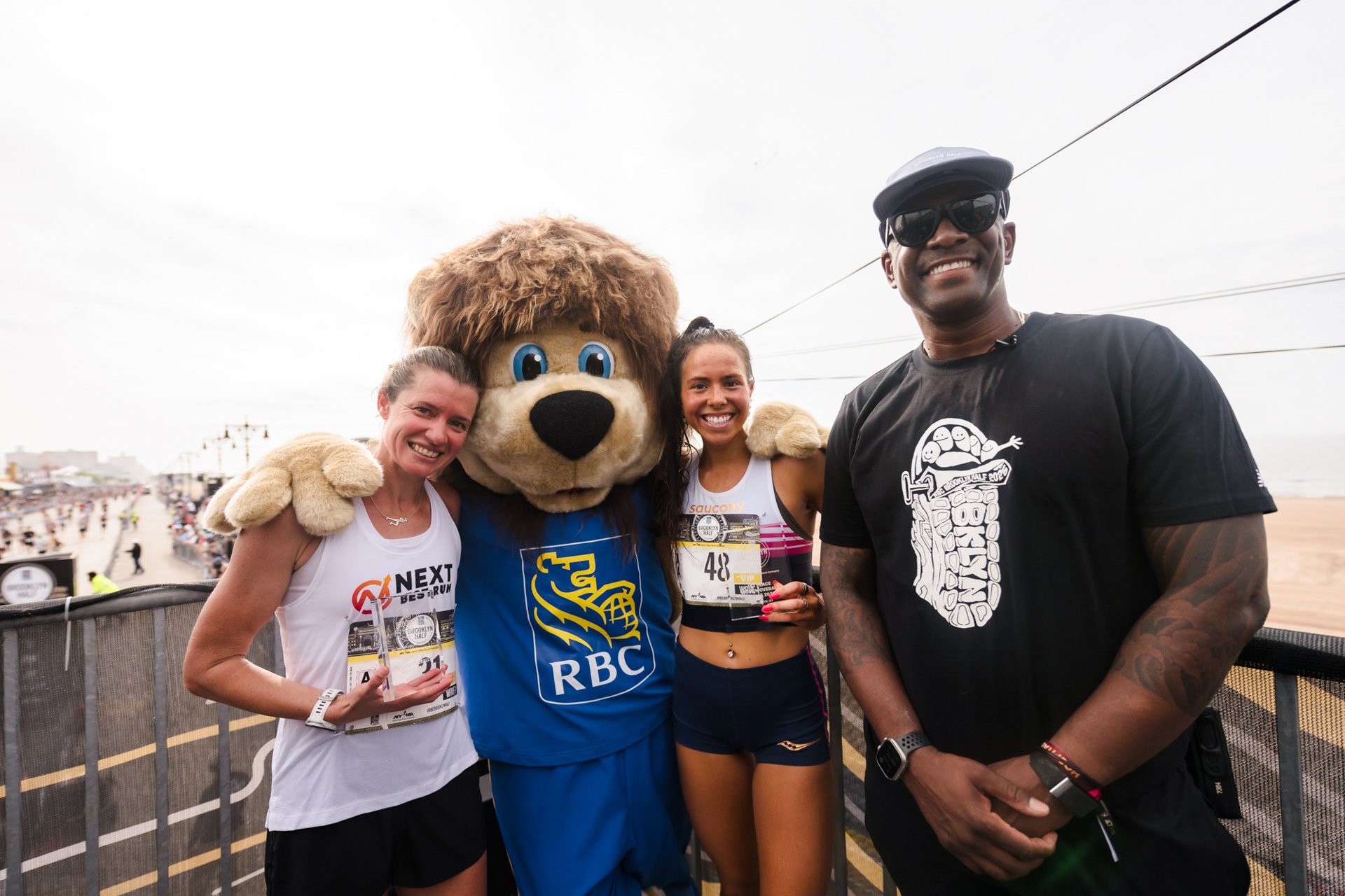 Nearly 28,500 finishers crossing the 2025 RBC Brooklyn Half