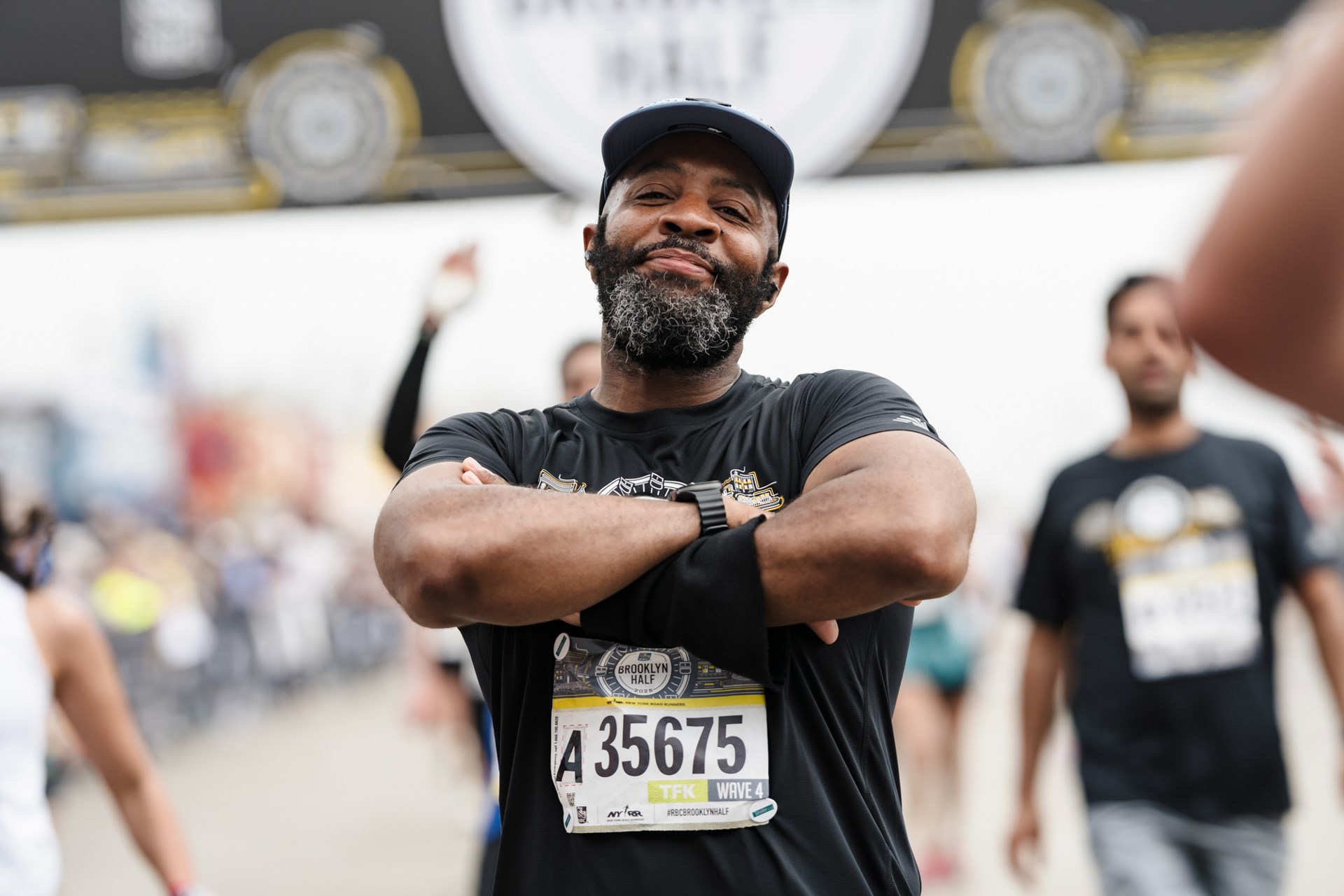 Nearly 28,500 finishers crossing the 2025 RBC Brooklyn Half
