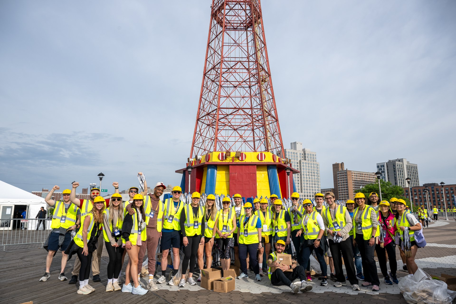 Nearly 28,500 finishers crossing the 2025 RBC Brooklyn Half