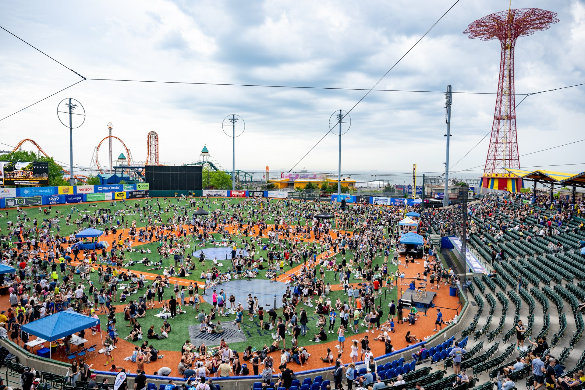 Nearly 28,500 finishers crossing the 2025 RBC Brooklyn Half