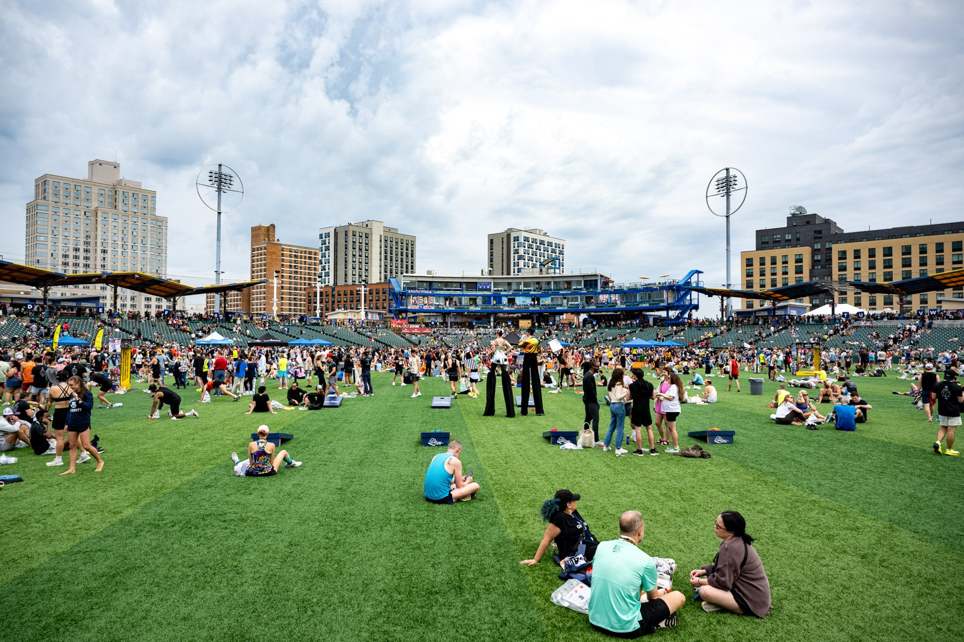 Nearly 28,500 finishers crossing the 2025 RBC Brooklyn Half