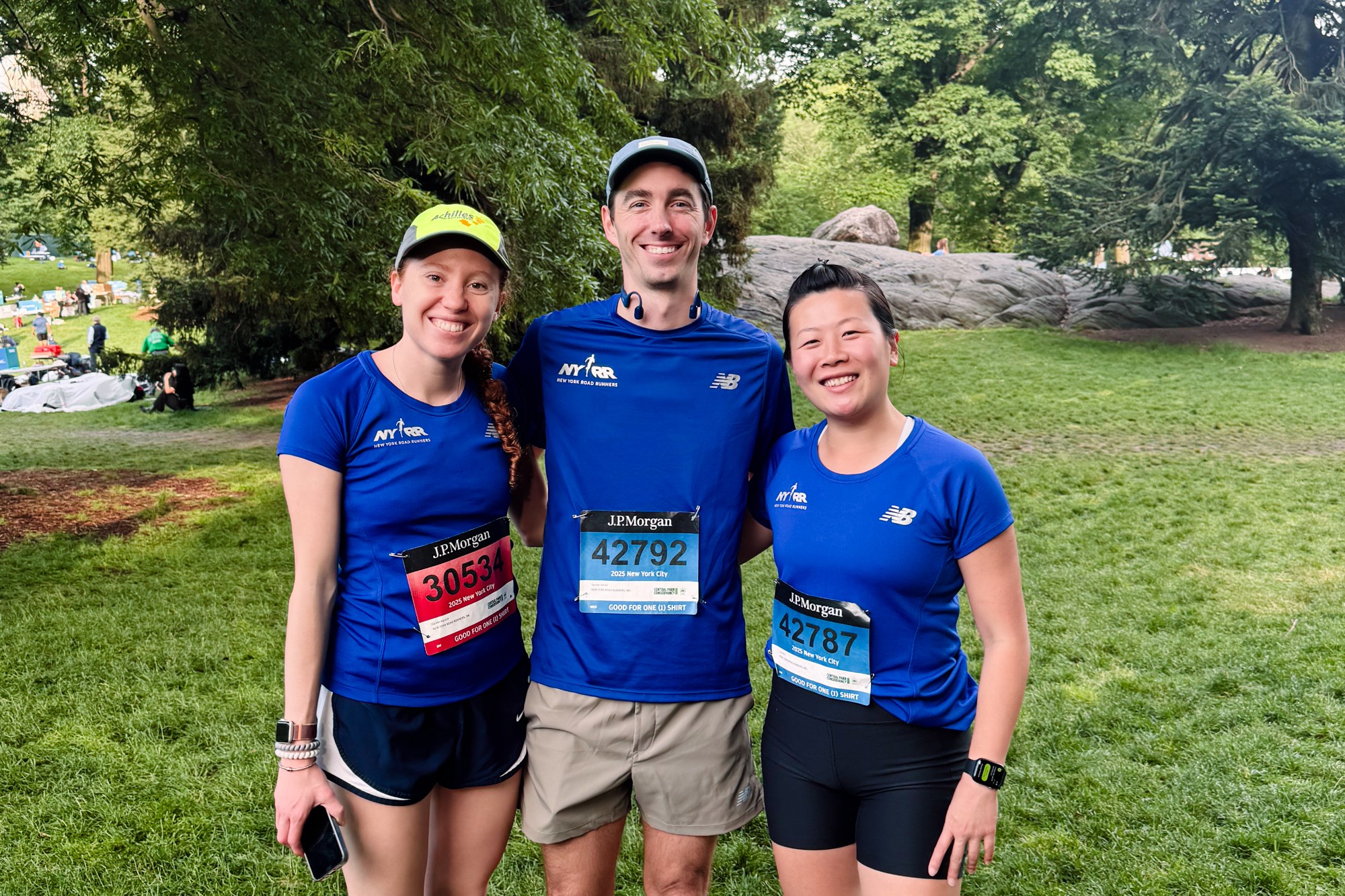 NYRR staff at the JP Morgan Corporate Challenge
