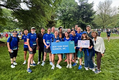NYRR staff at the JP Morgan Corporate Challenge