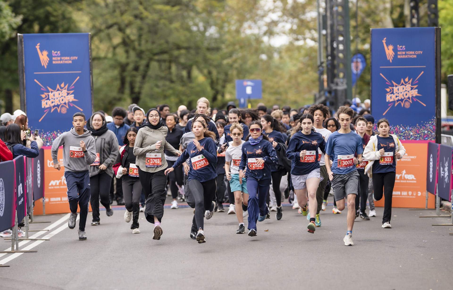 2025 TCS New York City Marathon Kids Kickoff