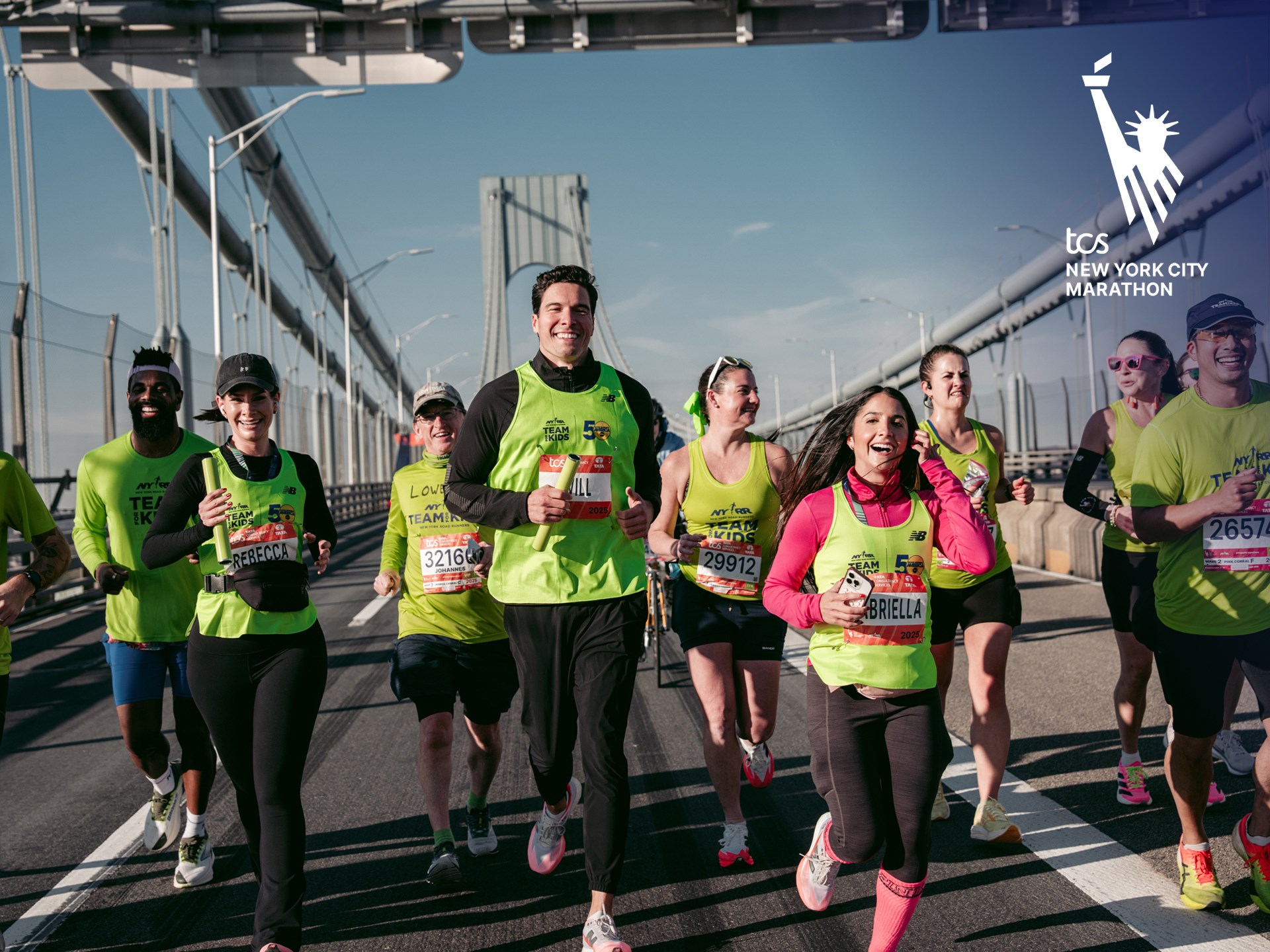 TFK Runners at the 2025 TCS New York City Marathon