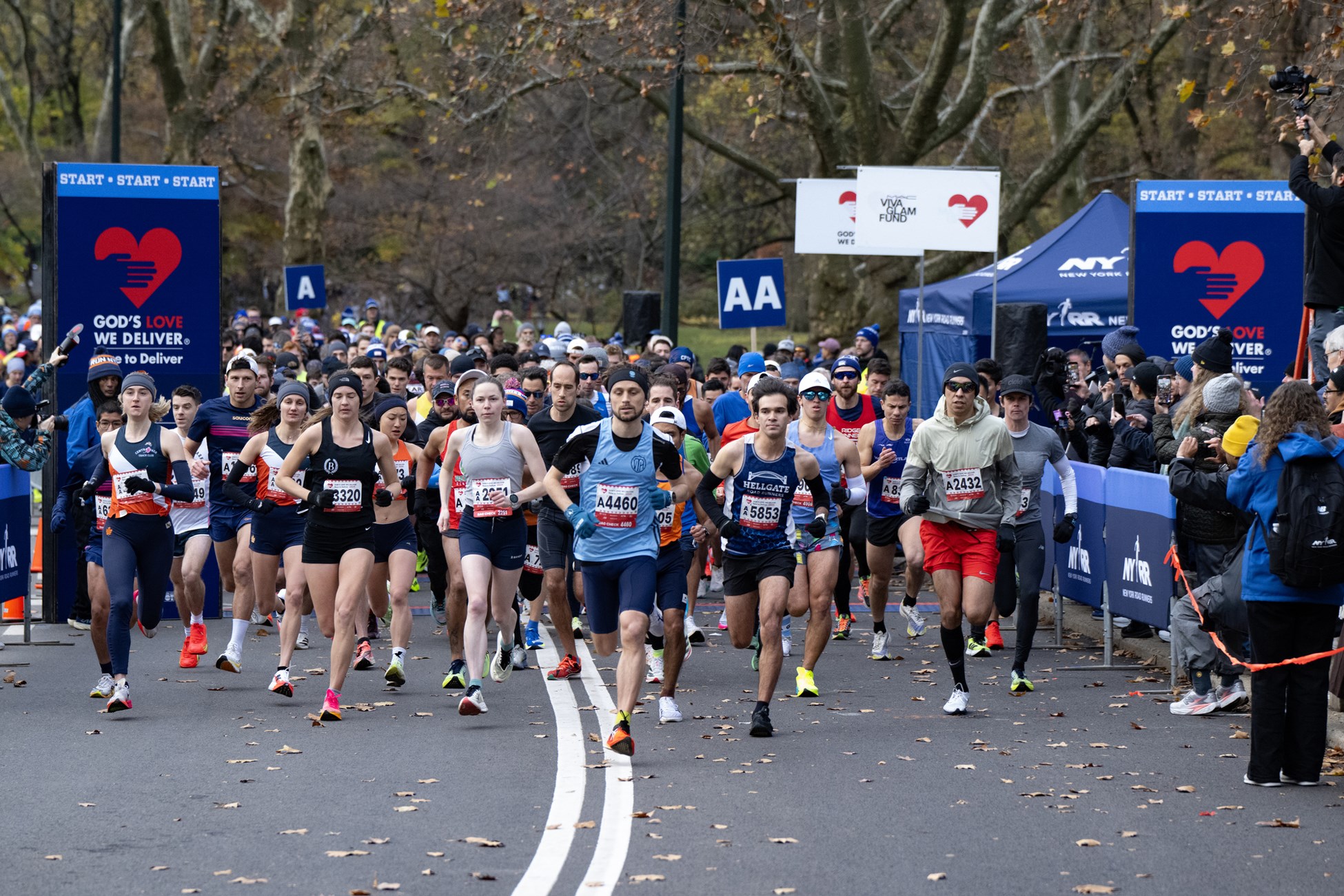 Runners at the 2025 Race to Deliver 4M to Benefit God's Love We Deliver