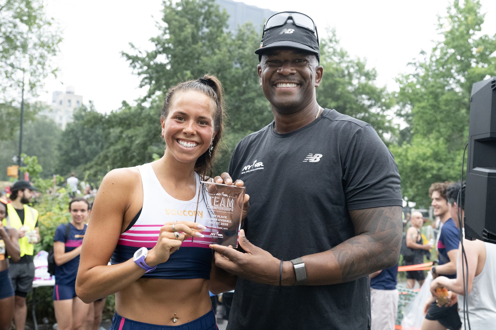 Team Champs 1st place woman overall winner