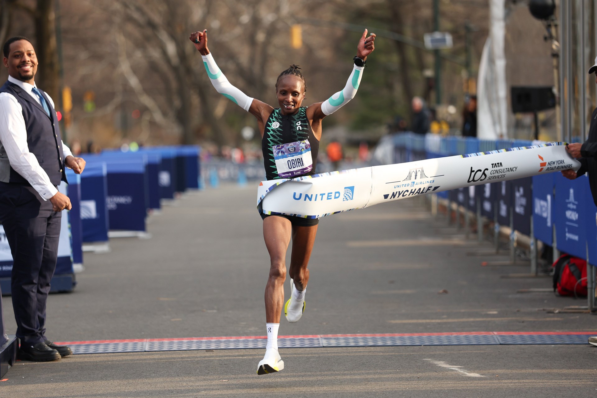 2026 United Airlines NYC Half Finish