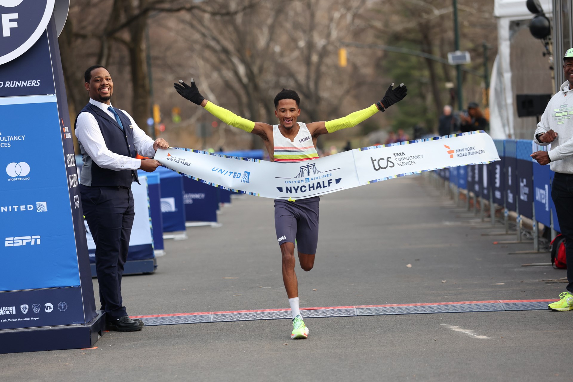 2026 United Airlines NYC Half Finish