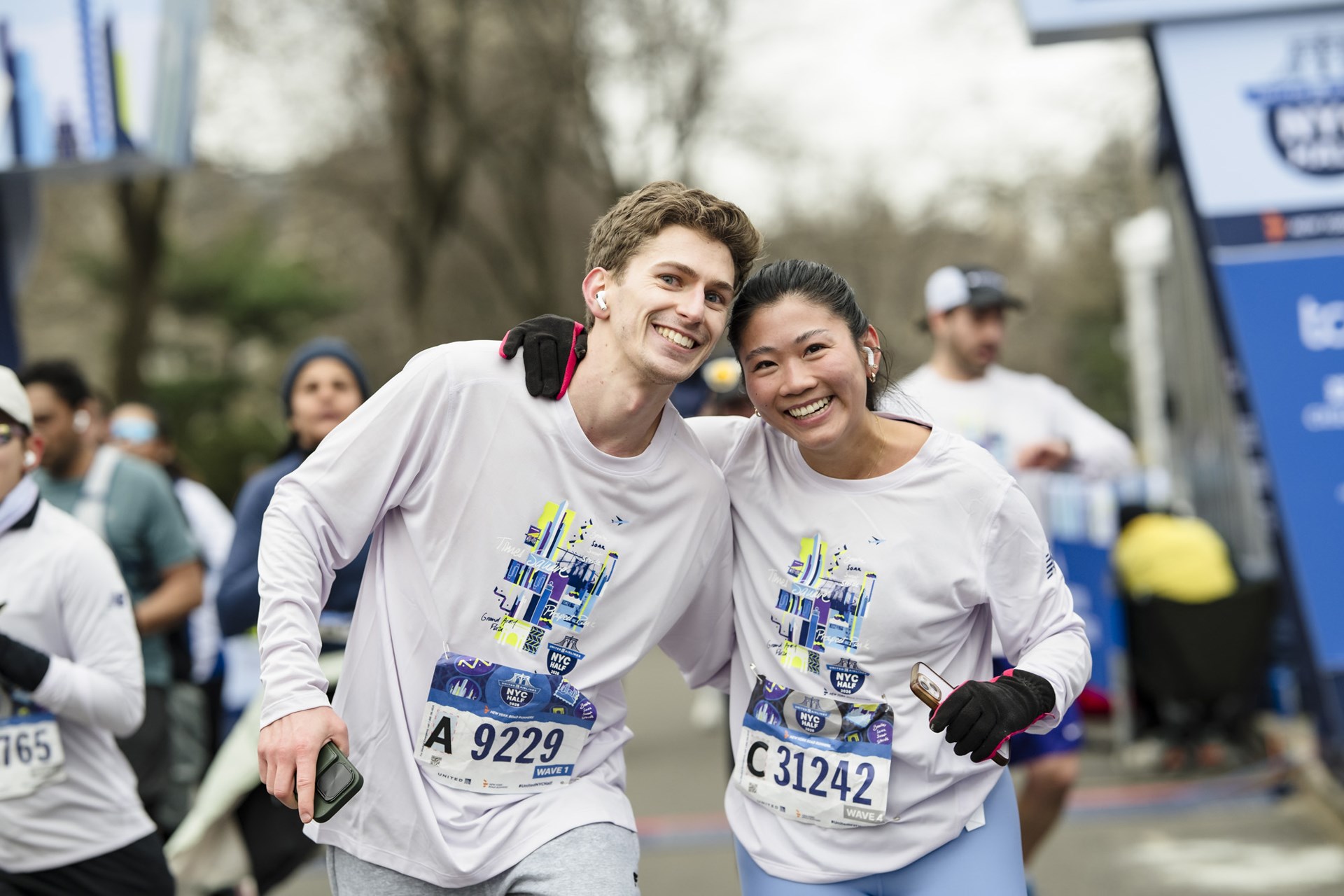 2026 United Airlines NYC Half Finish