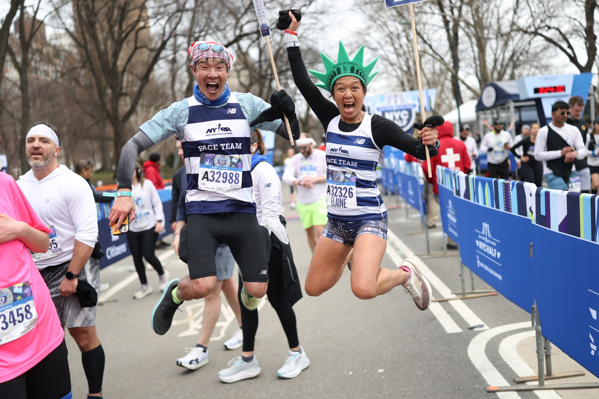2026 United Airlines NYC Half Finish
