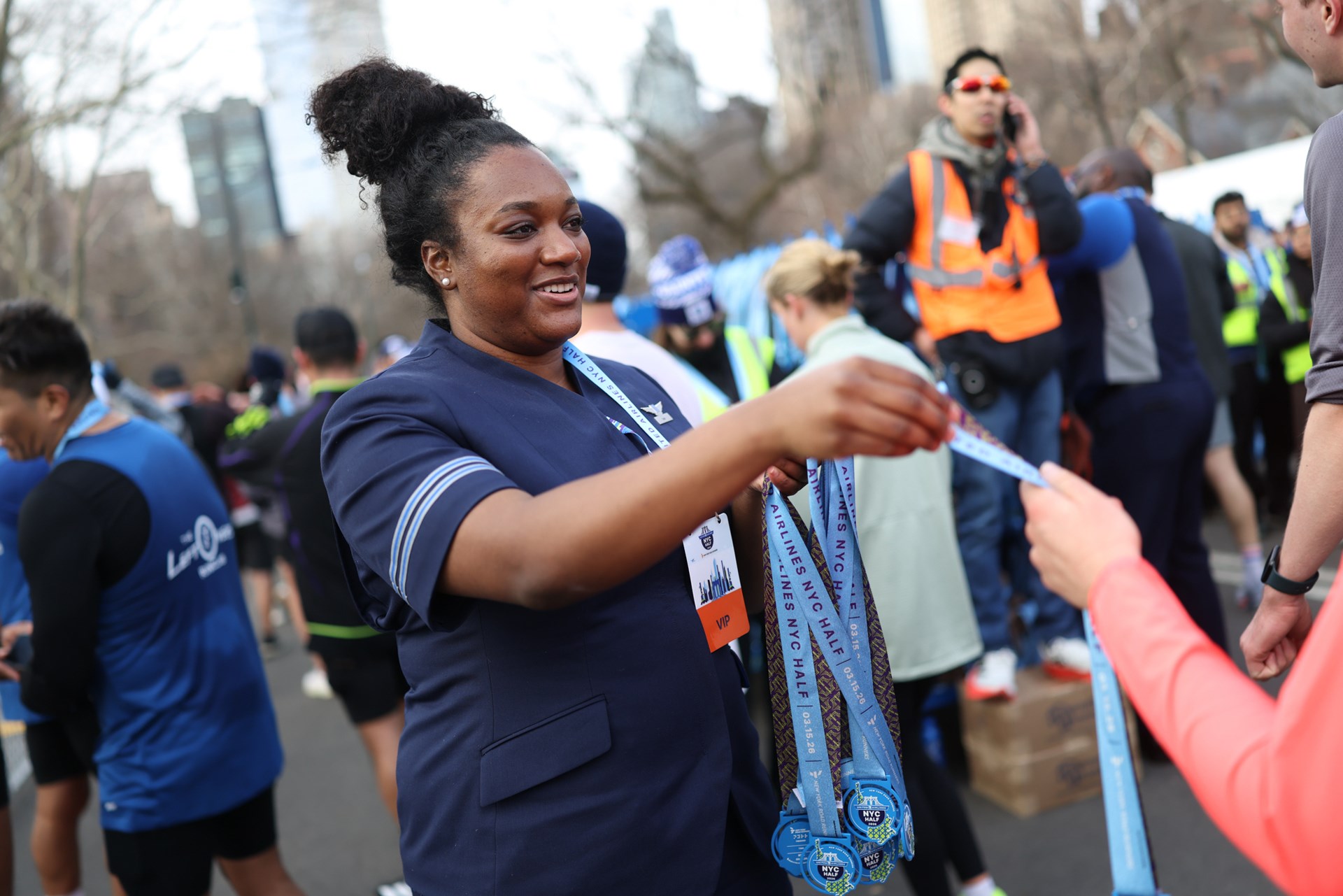 2026 United Airlines NYC Half Finish