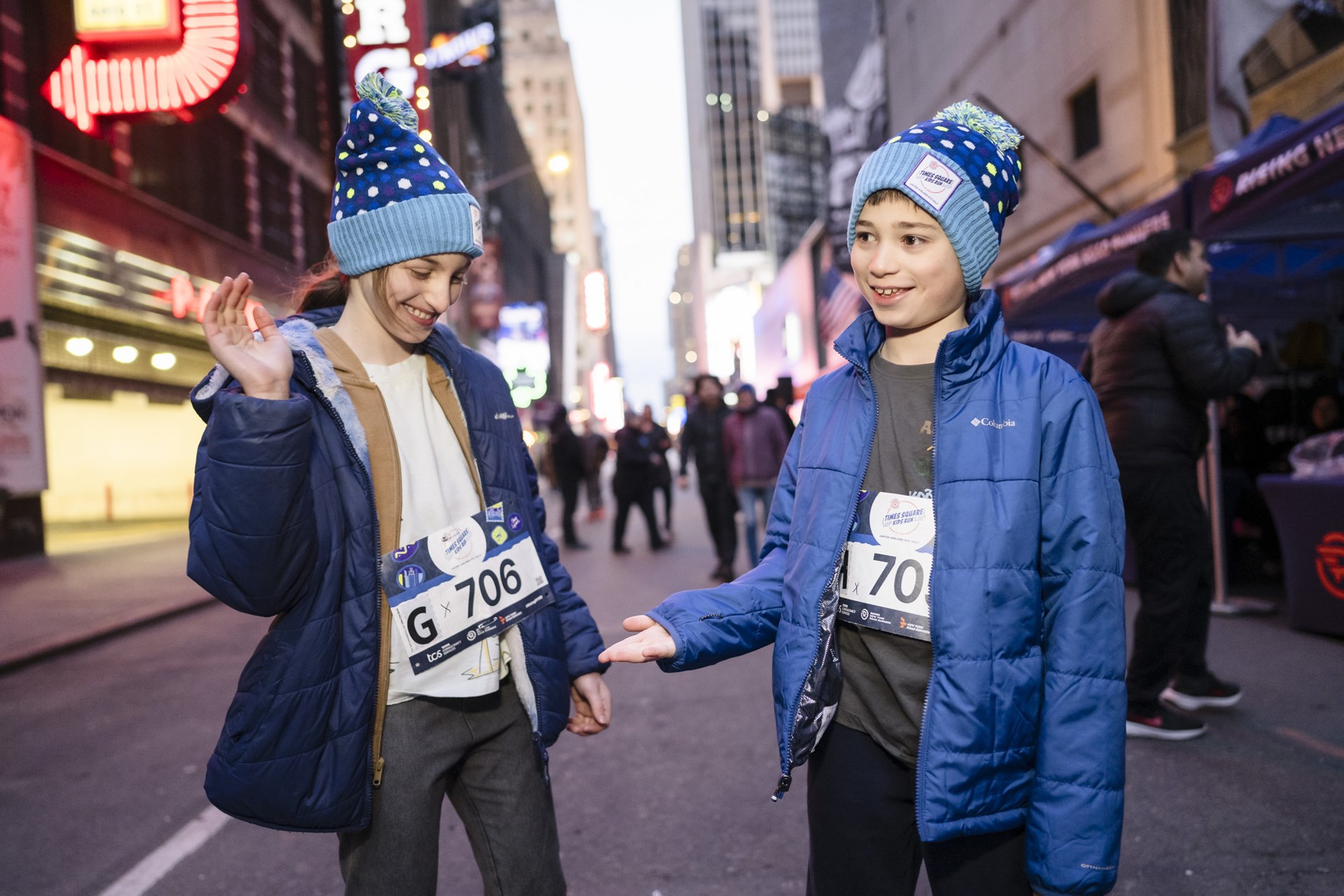 2026 Times Square Kids Run at the United Airlines NYC Half Finish