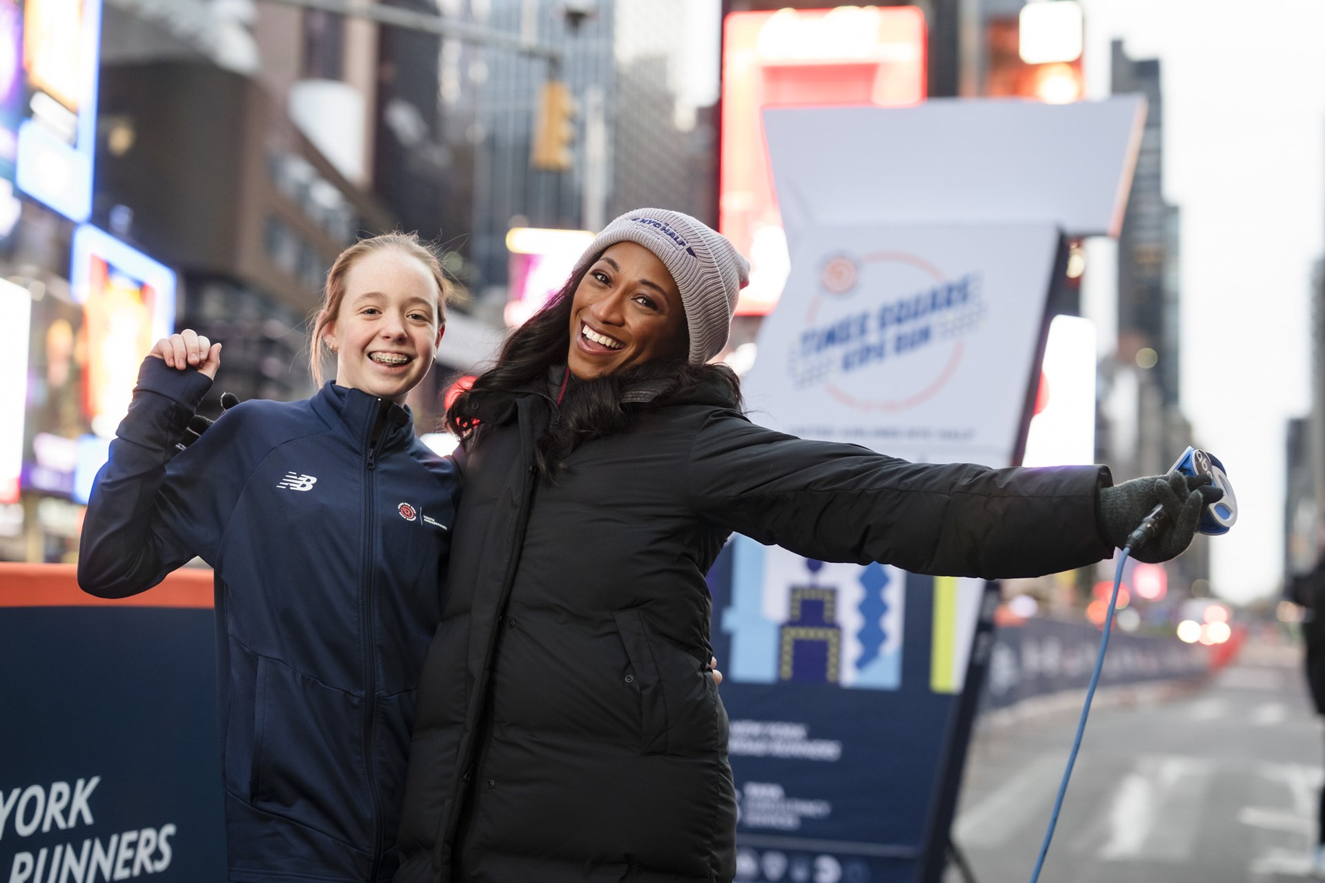 2026 Times Square Kids Run at the United Airlines NYC Half Finish