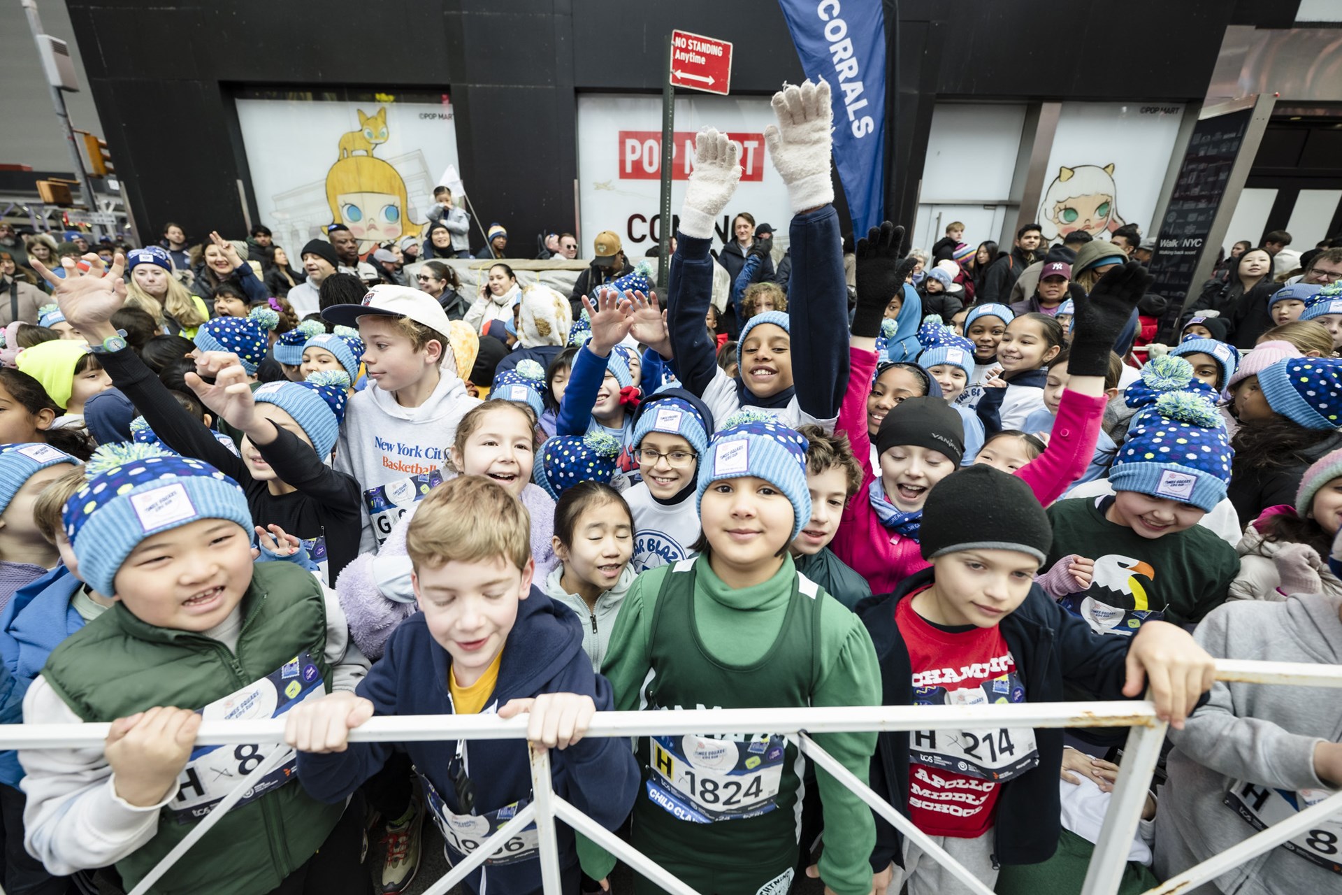 2026 Times Square Kids Run at the United Airlines NYC Half Finish
