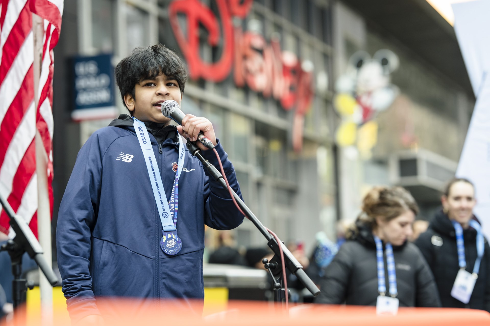 2026 Times Square Kids Run at the United Airlines NYC Half Finish