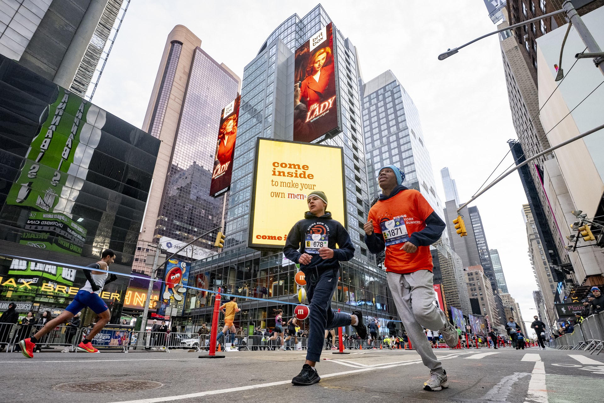 2026 Times Square Kids Run at the United Airlines NYC Half Finish