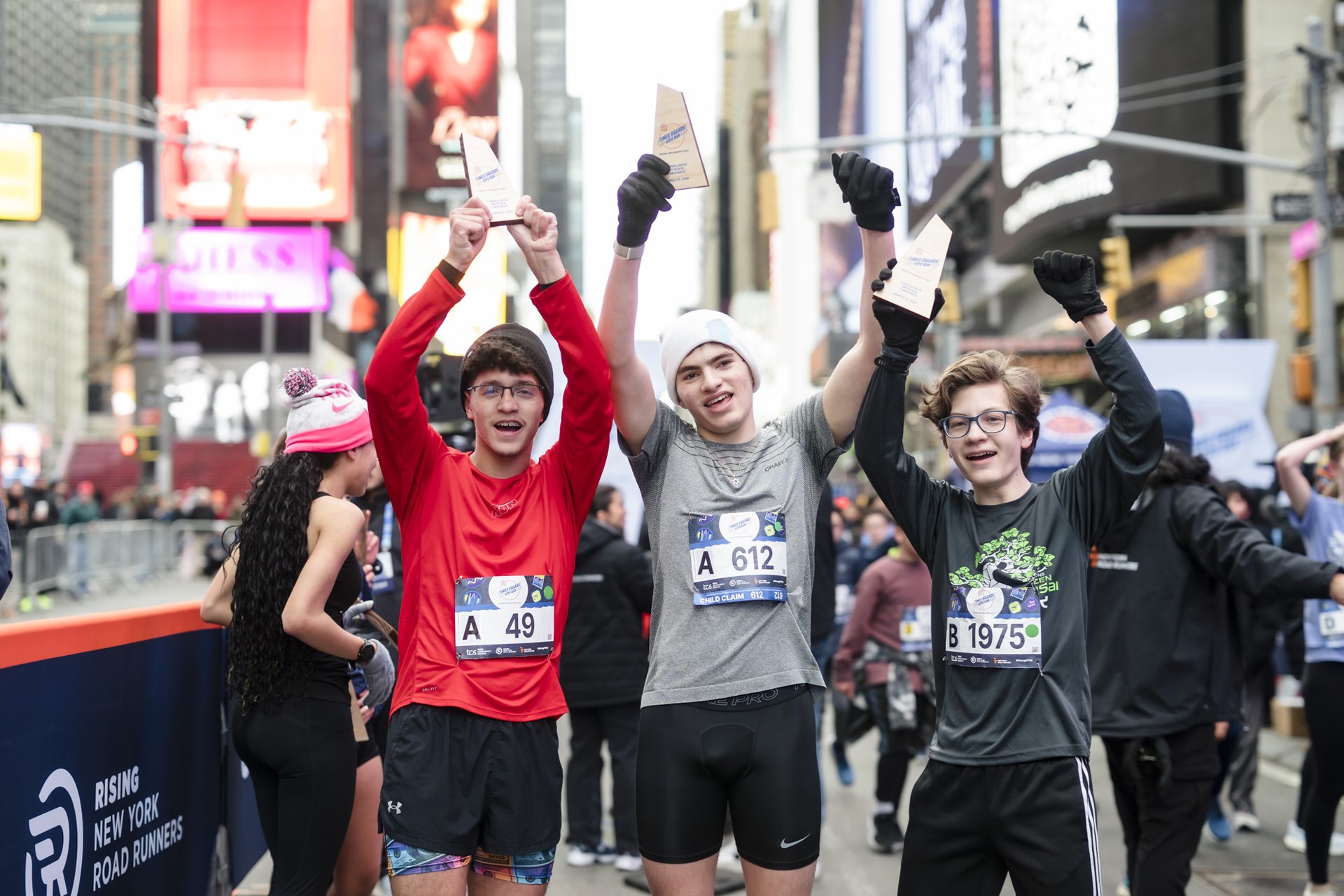 2026 Times Square Kids Run at the United Airlines NYC Half Finish