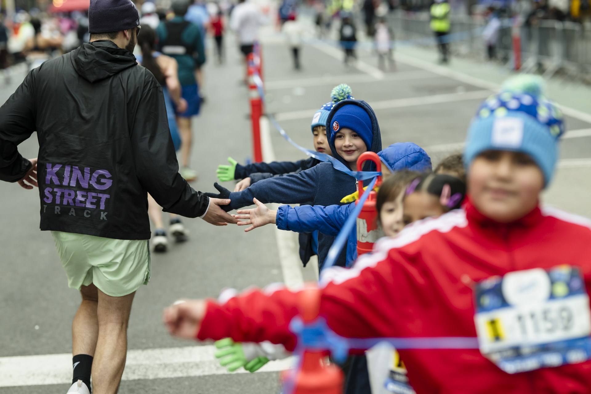 2026 Times Square Kids Run at the United Airlines NYC Half Finish