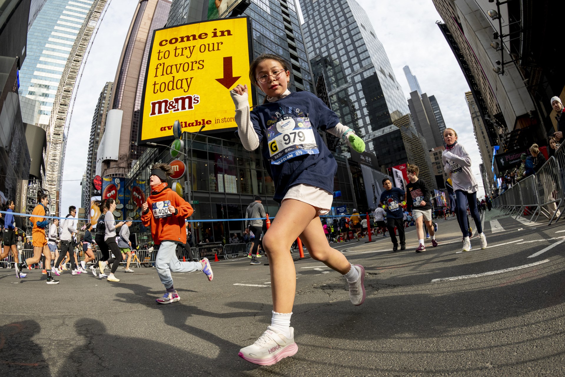 2026 Times Square Kids Run at the United Airlines NYC Half Finish