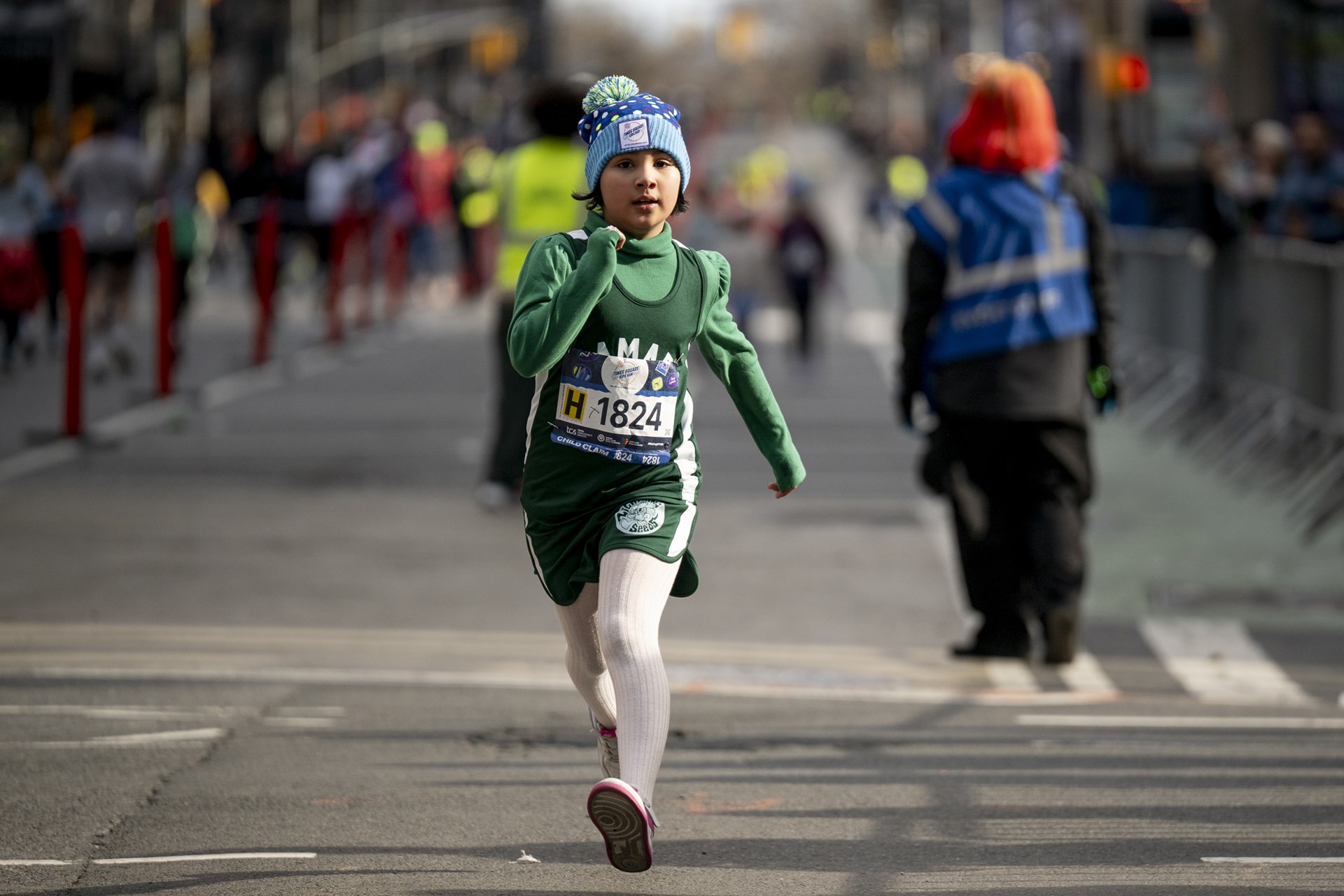 2026 Times Square Kids Run at the United Airlines NYC Half Finish