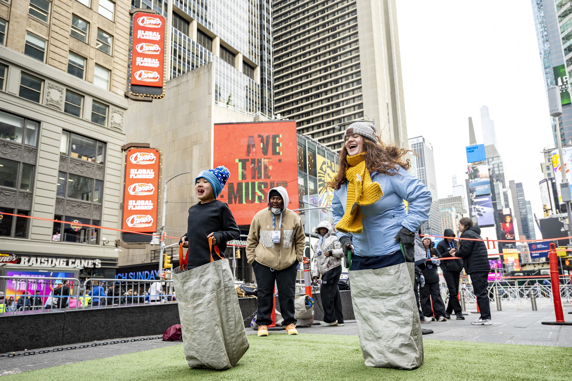 2026 Times Square Kids Run at the United Airlines NYC Half Finish