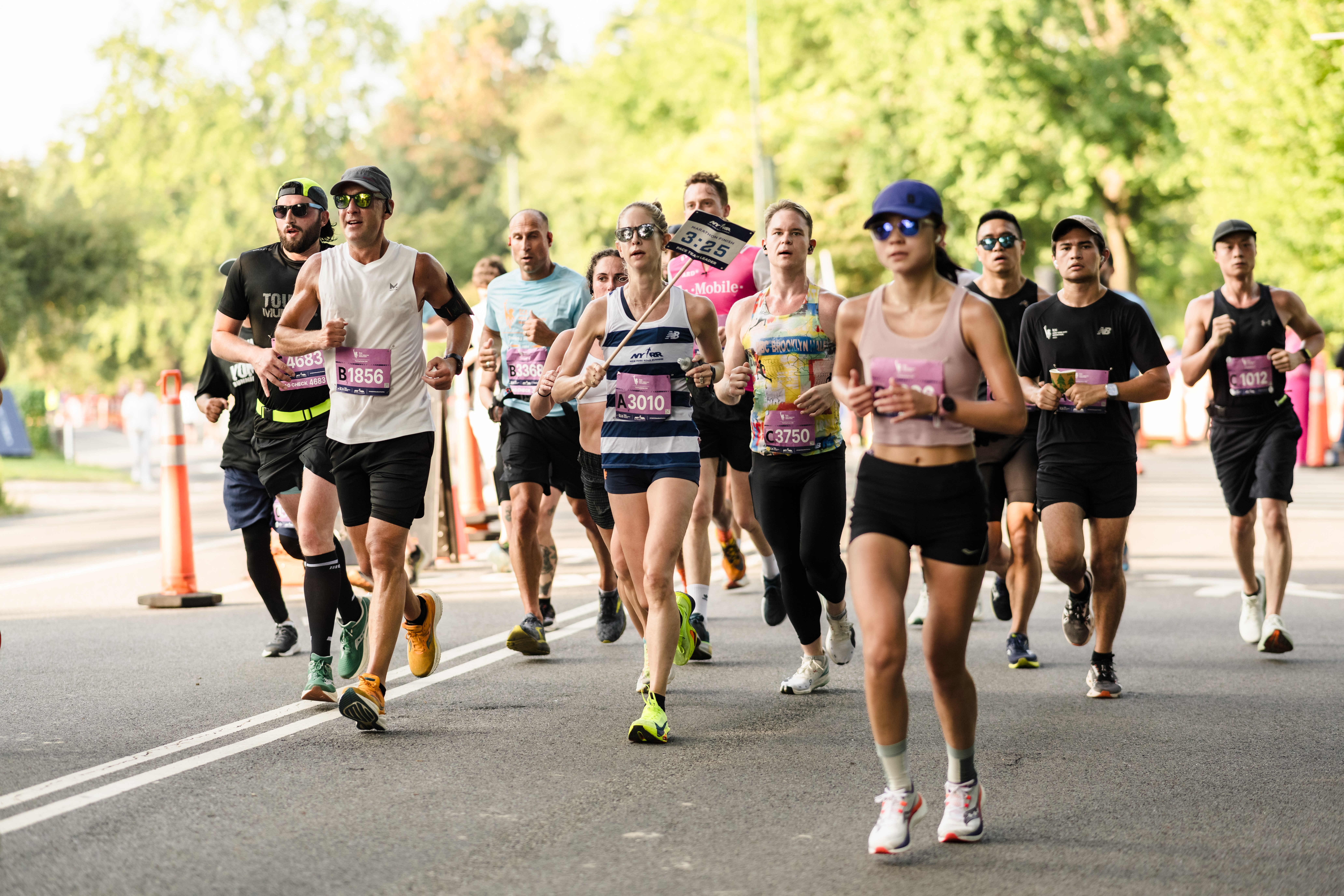 Runners at the 2024 TCS New York City Marathon Training Series 12M