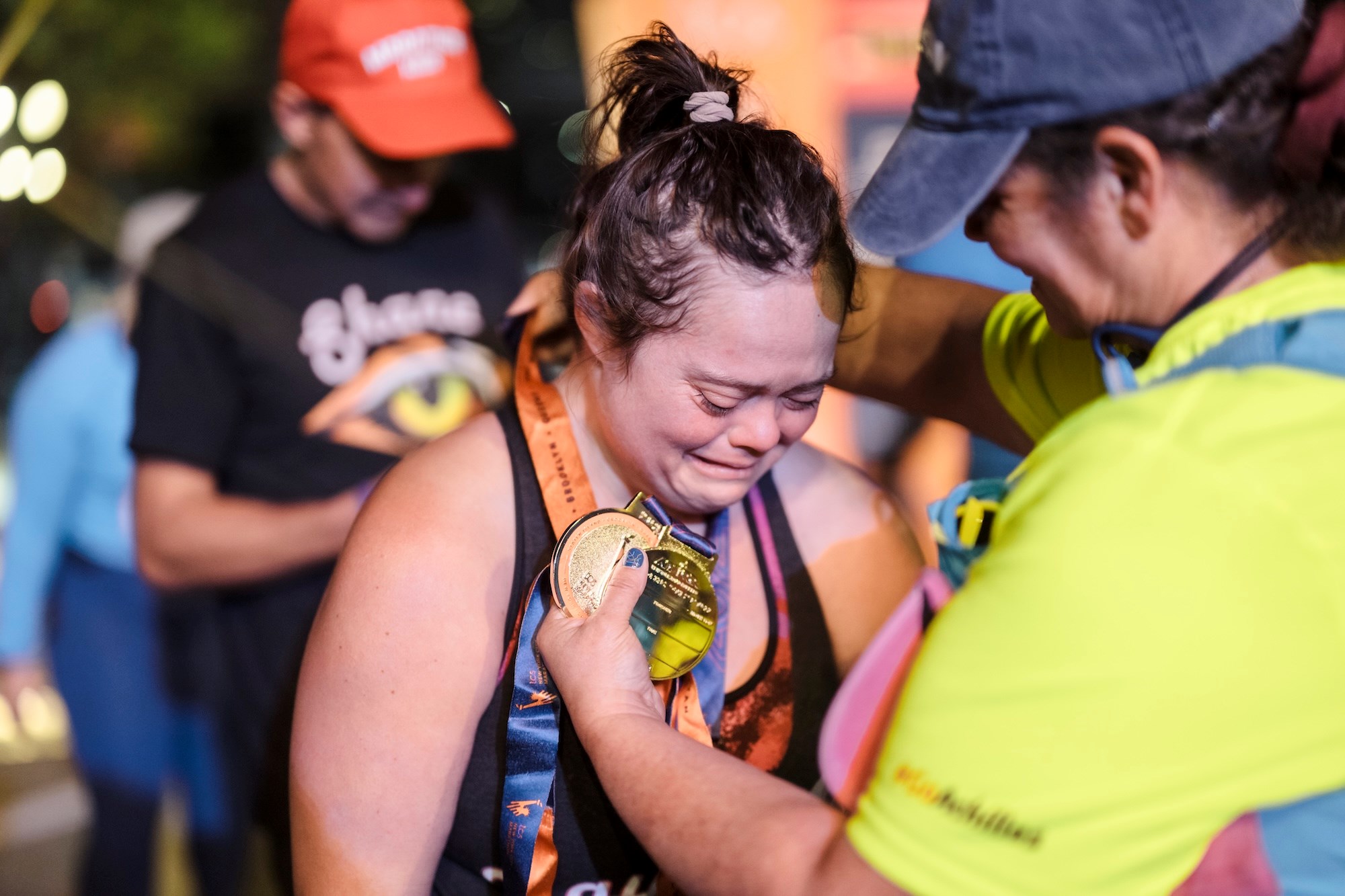 Kayleigh Williams at the 2024 TCS New York City Marathon