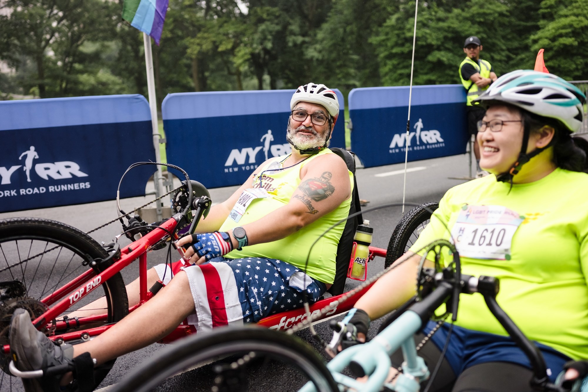 Achilles athletes at the Front Runners New York LGBT Pride Run® 4M