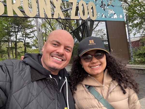 Steven Romero and his daughter Sofia