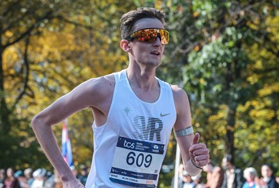Theo Kahler at the TCS New York City Marathon