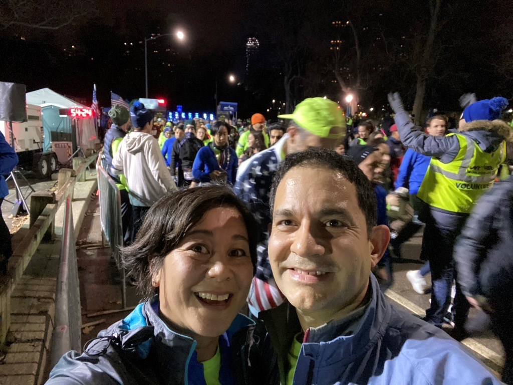 Midnight Night Run 2019 finish area