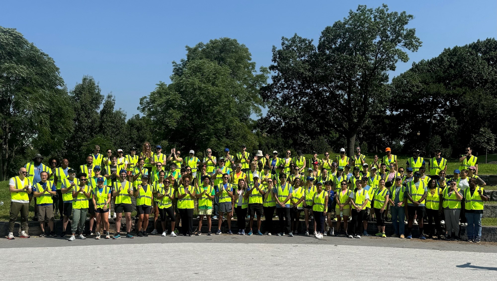 NYRR Day of Service group shot 2024