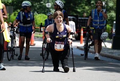 Becky Curran at the Achilles Hope and Possibility 4M