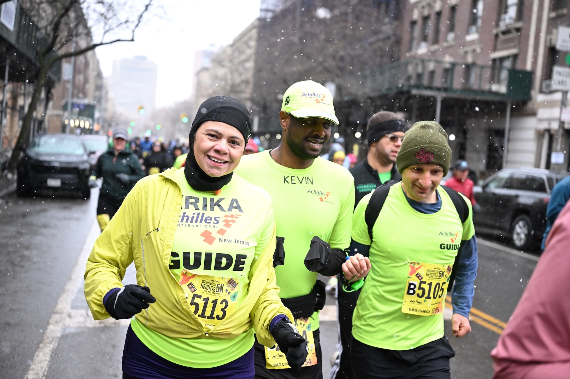 Kevin at the Washington Heights 5K with Achilles