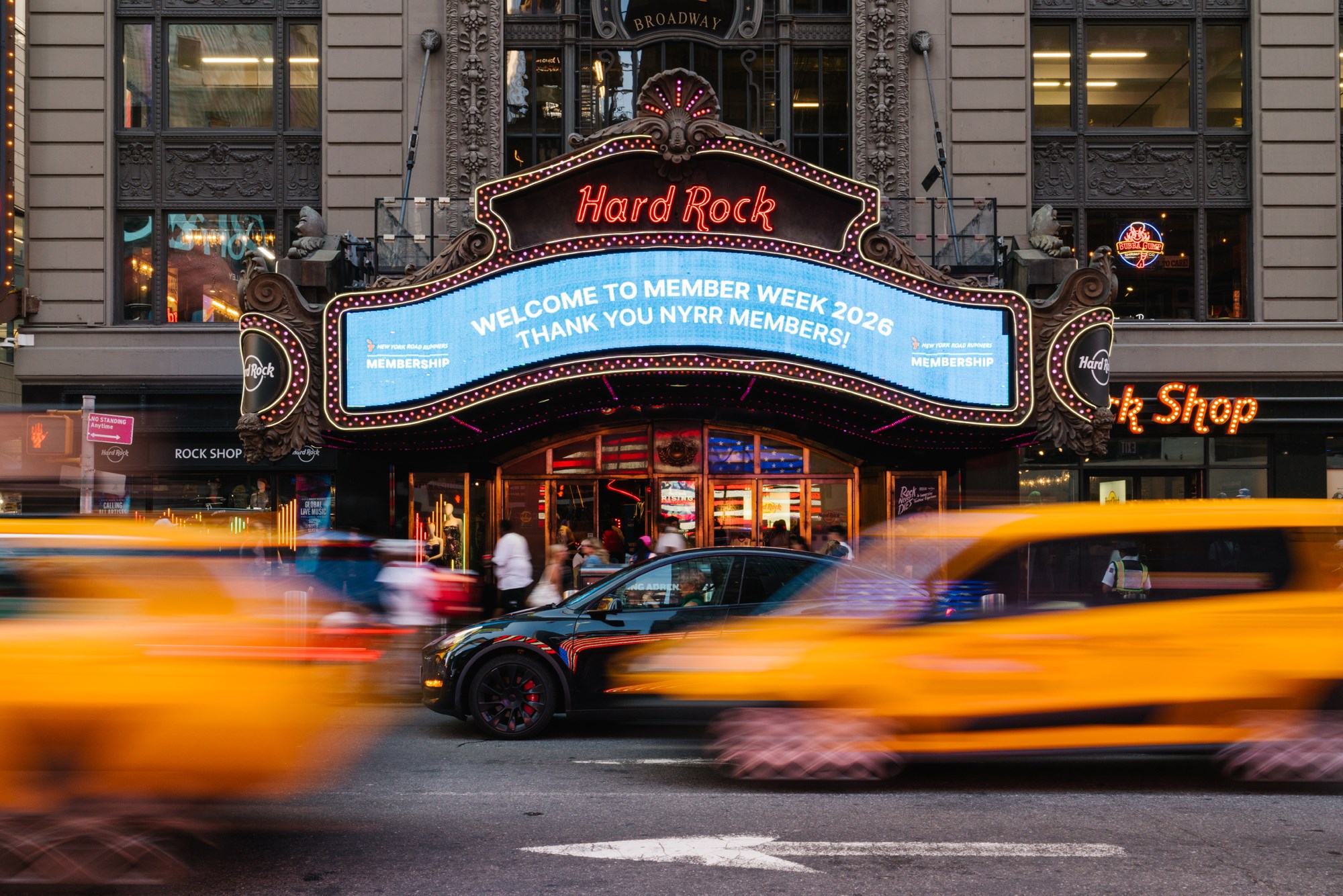 Member Week kickoff event at the Hardrock Cafe