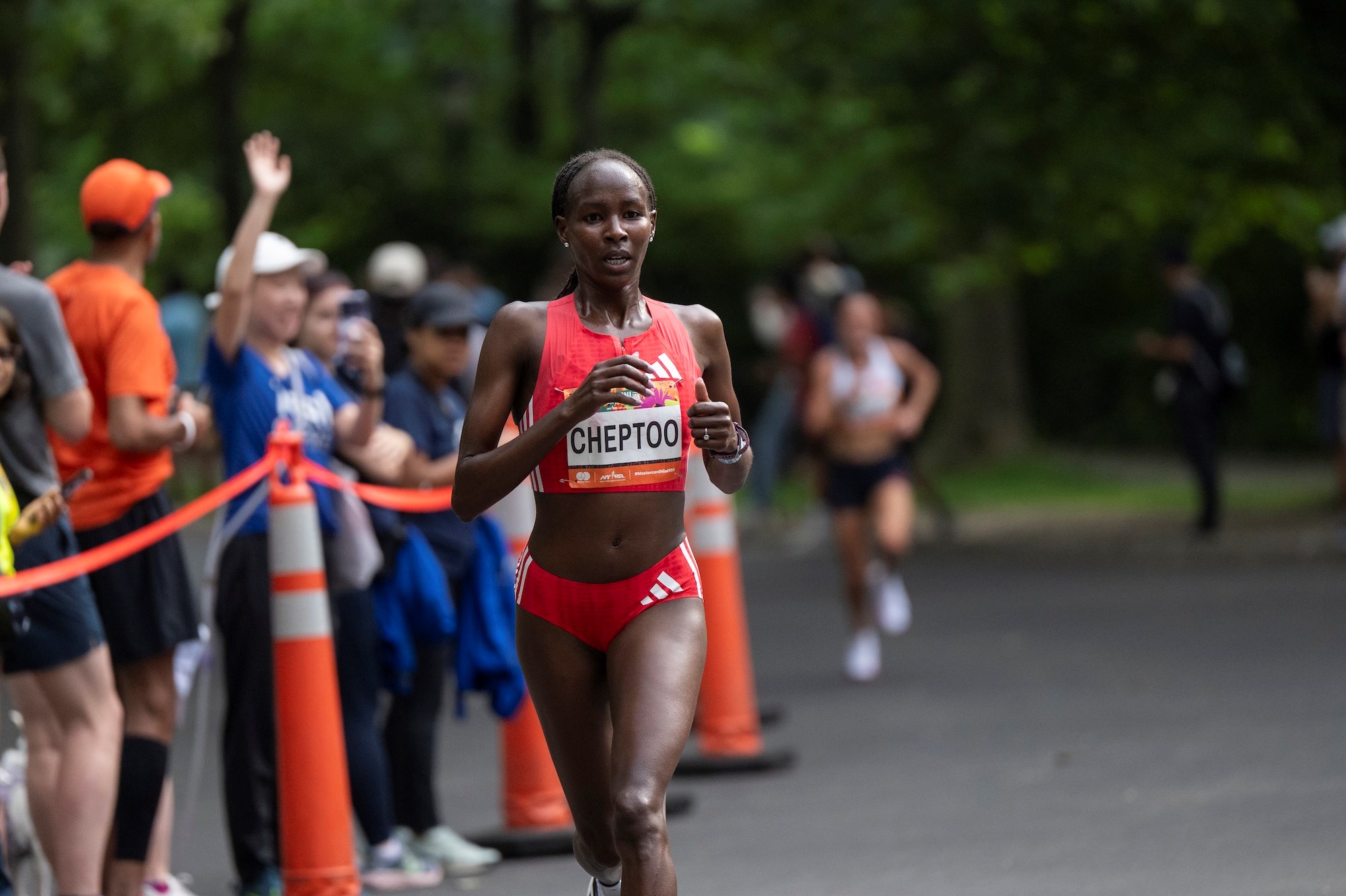Viola Cheptoo at the Mastercard Mini 10K