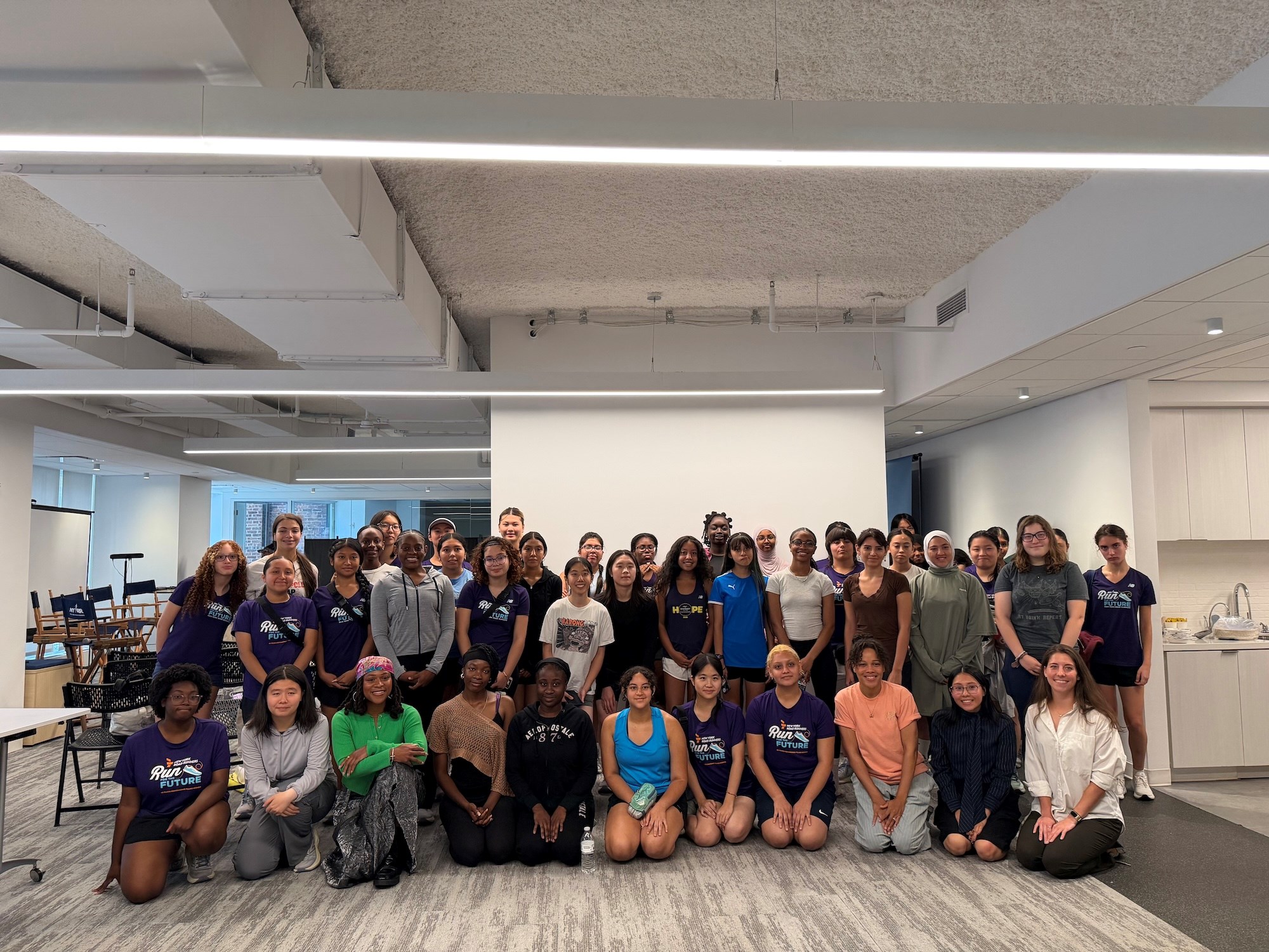 Panelists and Run for the Future alumnae at the Run for the Future panel event
